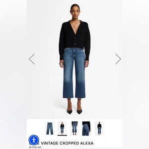 7 for Mankind Cropped Alexa